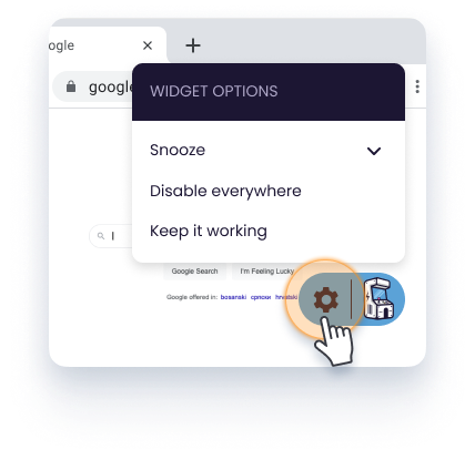 How to disable action button?